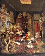 ZOFFANY  Johann Charles Towneley in his Sculpture Gallery China oil painting reproduction